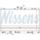 Radiator, racire motor NISSENS