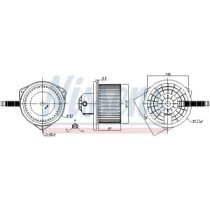 Ventilator, habitaclu NISSENS