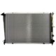 Radiator, racire motor NISSENS pentru HYUNDAI H-1, H-1 / STAREX 2.4/2.5D, dimensiuni 650.0 mm x 438.0 mm x 26.0 mm