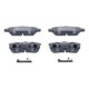 Set placute frana spate ATE pentru CHRYSLER 200, SEBRING, JEEP COMPASS, PATRIOT, MITSUBISHI LANCER, OUTLANDER 1.3-3.6ALK