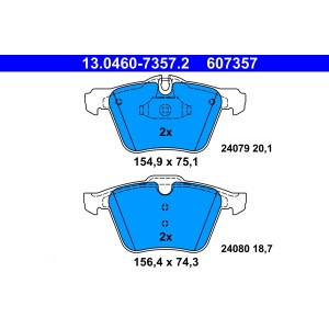 Set placute frana,frana disc ATE