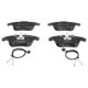 Set placute frana fata ATE pentru CITROEN C5 III, PEUGEOT 407, 407/KOMBI 1.6-2.0D, inaltime 66.5 mm, latime 155.1 mm, grosime 19.3 mm