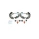 Set saboti frana BOSCH pentru OPEL AGILA 1.0/1.2/1.3D 09.00-12.07, diametru tambur frana 180.0 mm, latime 26.0 mm, diametru piston 15.87 mm