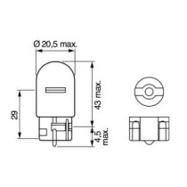 Bec, semnalizator BOSCH