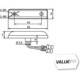 Stopuri spate HELLA LED rosu L/R 12V inaltime 16mm latime 65mm adancime 11mm lungime cablu 150mm IP67