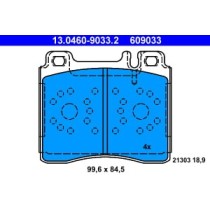 Set placute frana,frana disc ATE