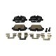 Set placute frana disc ATE ceramica spate cu suruburi etrier BMW 1 E81 E87 3 E90 E92 MINI COUNTRYMAN R60 1.6-2.0D 06.04-10.16