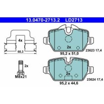 Set placute frana,frana disc ATE