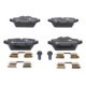 Set placute frana disc ATE ceramica spate cu suruburi etrier BMW 1 E81 E87 3 E90 E92 MINI COUNTRYMAN R60 1.6-2.0D 06.04-10.16