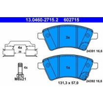 Set placute frana,frana disc ATE