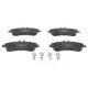 Set placute frana Spate ATE cu suruburi de ghidare etrier MERCEDES SPRINTER 4,6-T B906 VW CRAFTER 30-50 1.8-3.5 04.06-09.20