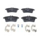 Set placute frana disc ATE ceramica fata pentru MERCEDES A (W169), B SPORTS TOURER (W245) 2.0-Electric 09.04-06.12