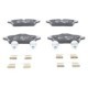 Set placute frana fata ATE cu suplimente si suruburi pentru BMW I3 (I01) 0.65H/0.6H/Electric 08.13, dimensiuni 53.2x131.3x13.5 mm