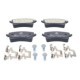 Set placute frana spate ATE cu suplimente si suruburi de ghidare etrier AUDI A4 ALLROAD B8 A4 B8 A5 Q5 1.8-3.2 06.07-05.17