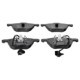 Set placute frana fata ATE pentru FORD GALAXY I, SEAT ALHAMBRA, VW CALIFORNIA T4 CAMPER, SHARAN, TRANSPORTER T4 1.8-2.8 07.90-03.10