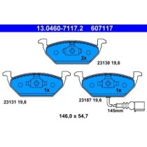 Set placute frana,frana disc ATE