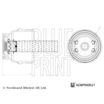 Capac, carcasa filtru ulei BLUE PRINT