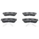 Set placute frana fata ATE pentru MAZDA 6 1.8-2.5 08.07-07.13, inaltime 58.8 mm, latime 136.6 mm, grosime 17.4 mm