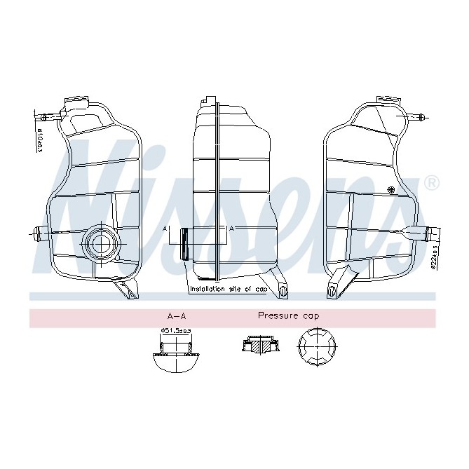Vas de expansiune, racire NISSENS