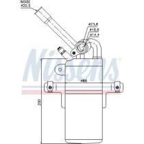 Uscator,aer conditionat NISSENS