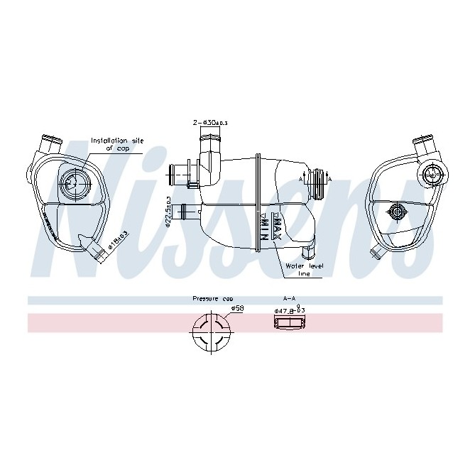 Vas de expansiune, racire NISSENS