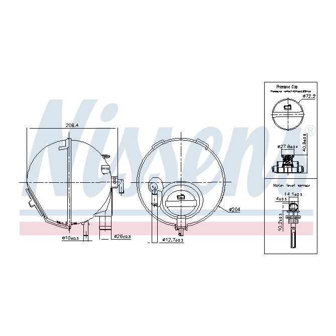 Vas de expansiune, racire NISSENS