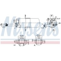 Uscator,aer conditionat NISSENS