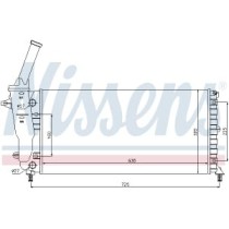 Radiator, racire motor NISSENS