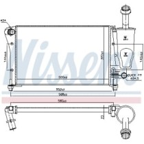 Radiator, racire motor NISSENS