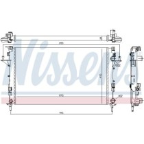 Radiator, racire motor NISSENS