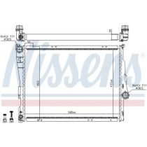 Radiator, racire motor NISSENS