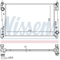 Radiator, racire motor NISSENS