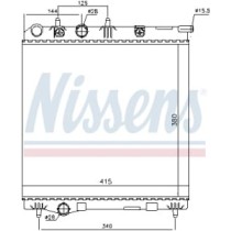 Radiator, racire motor NISSENS