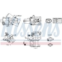 Supapa EGR NISSENS