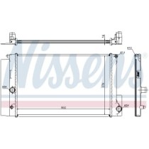 Radiator, racire motor NISSENS