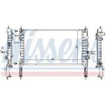 Radiator, racire motor NISSENS