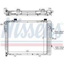 Radiator, racire motor NISSENS