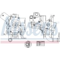 Supapa EGR NISSENS