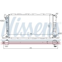 Radiator, racire motor NISSENS