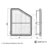 Filtru aer BLUE PRINT