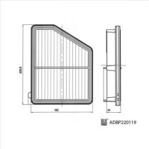 Filtru aer BLUE PRINT