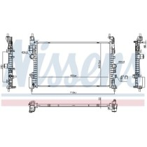 Radiator, racire motor NISSENS