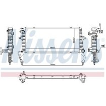 Radiator, racire motor NISSENS