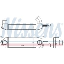 Intercooler, compresor NISSENS