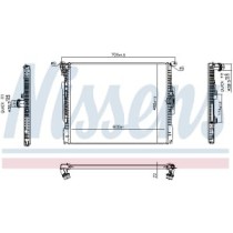 Radiator, racire motor NISSENS