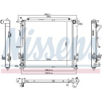 Radiator, racire motor NISSENS