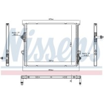 Radiator, racire motor NISSENS