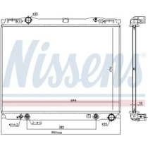 Radiator, racire motor NISSENS