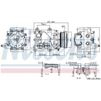 Compresor, climatizare NISSENS