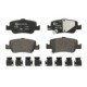 Set placute frana spate ATE pentru TOYOTA AURIS, COROLLA 1.2-2.2D, inaltime 46.0 mm, latime 102.0 mm, grosime 15.2 mm, cu accesorii